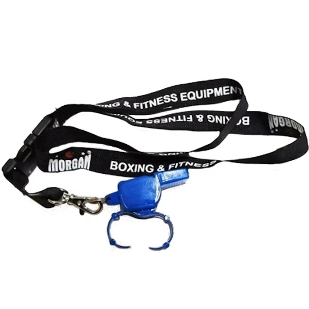 Morgan Pealess Blaster Whistle with Deluxe Lanyard