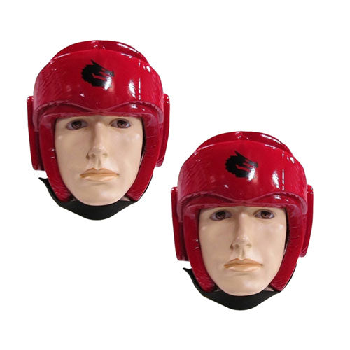 Morgan Dipped Foam Head Guard (Red)