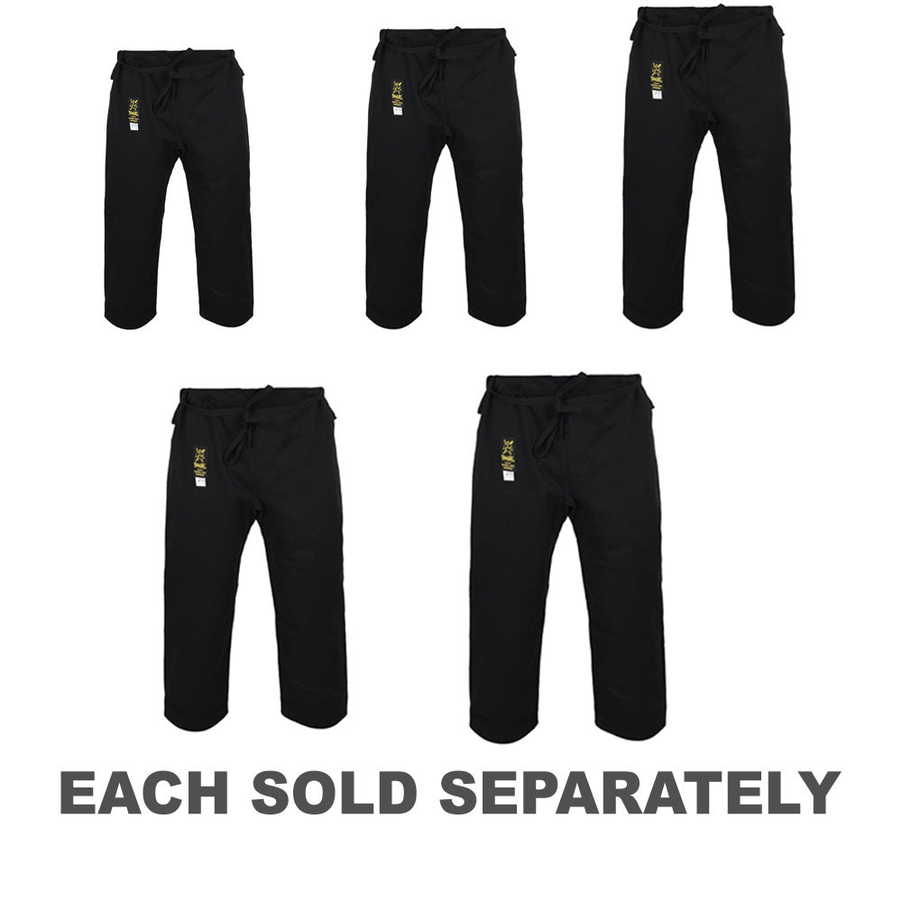 Yamasaki Gold Canvas Pants 14oz (Black)