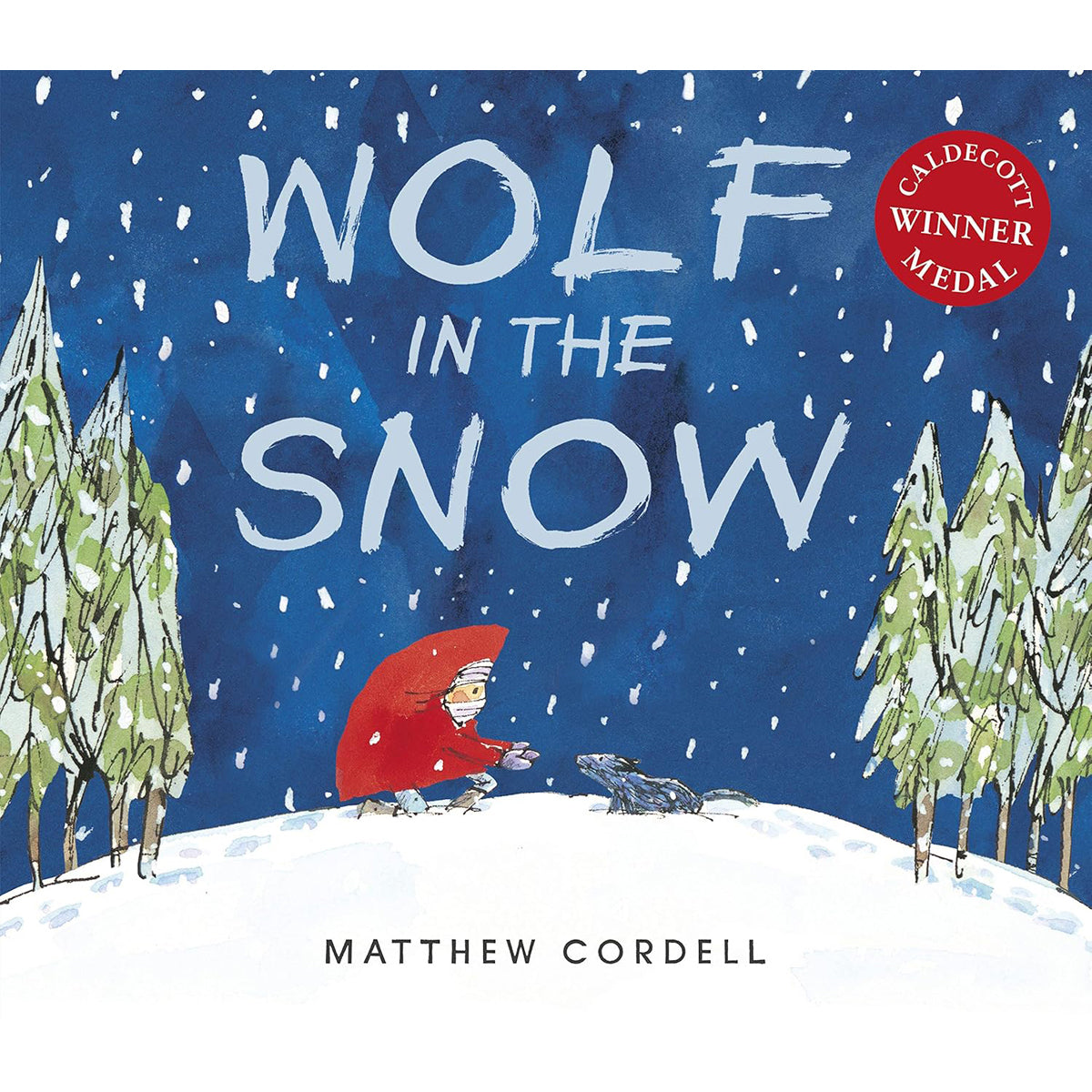 Wolf in the Snow: Children's Picture Book