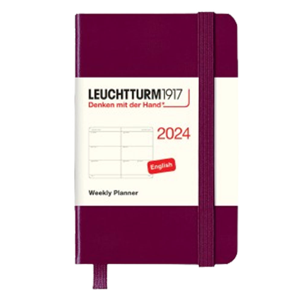 Leuchtturm 2024 A7 wekelijkse mini -planner