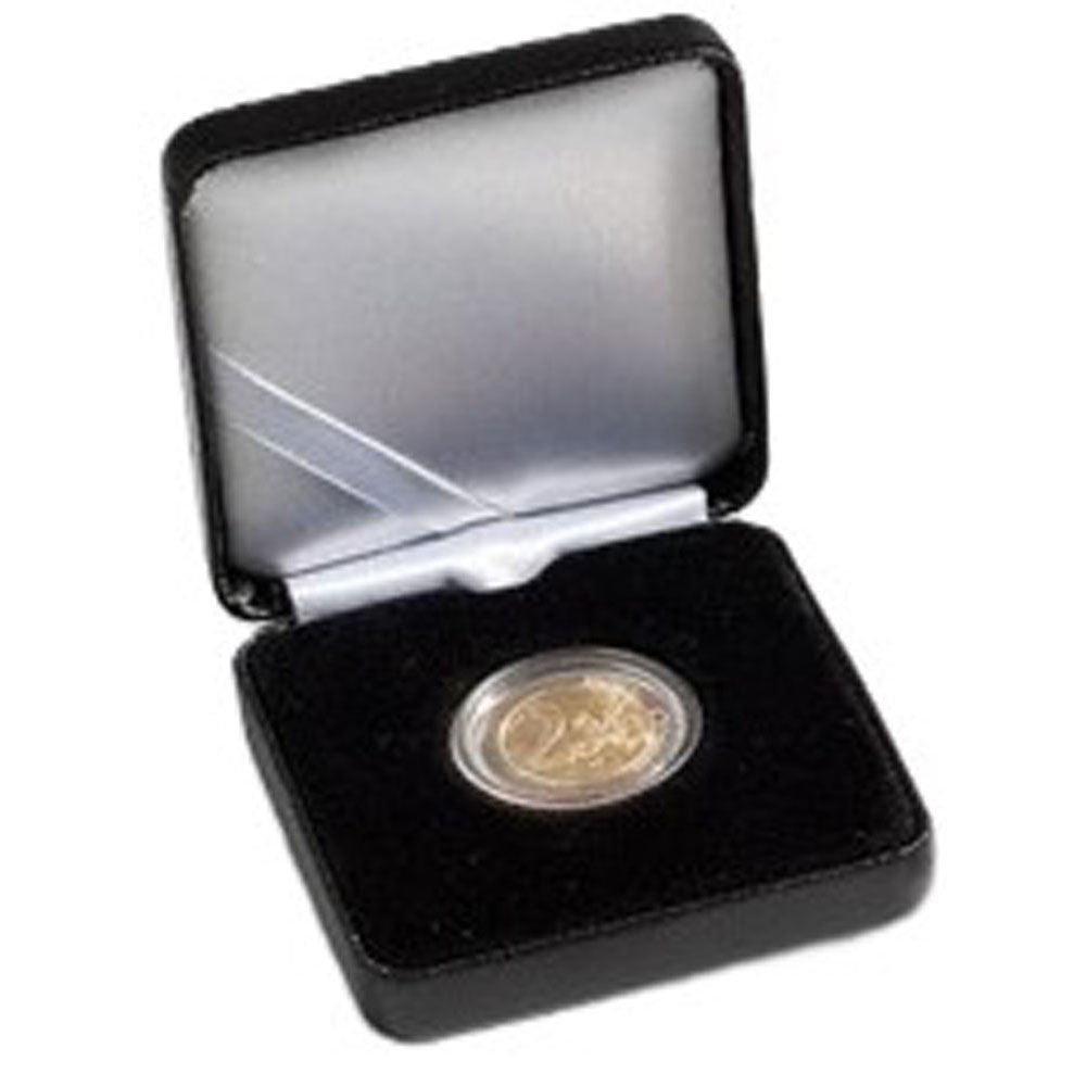 leuchtturm nobile single quadrum coin capsule etui