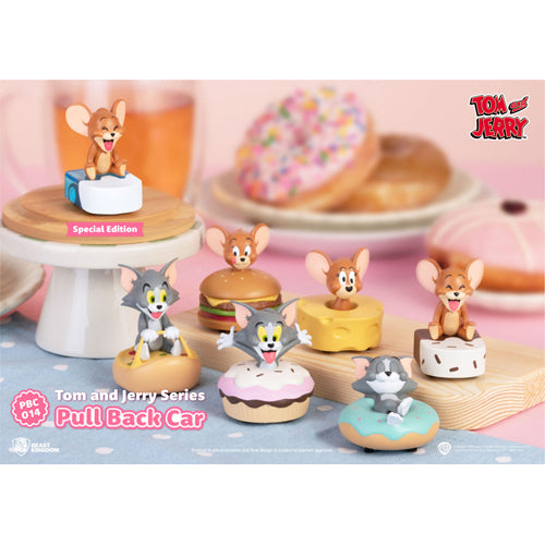 Beast Kingdom Pull Back Cars Tom and Jerry Series Blind Box Set